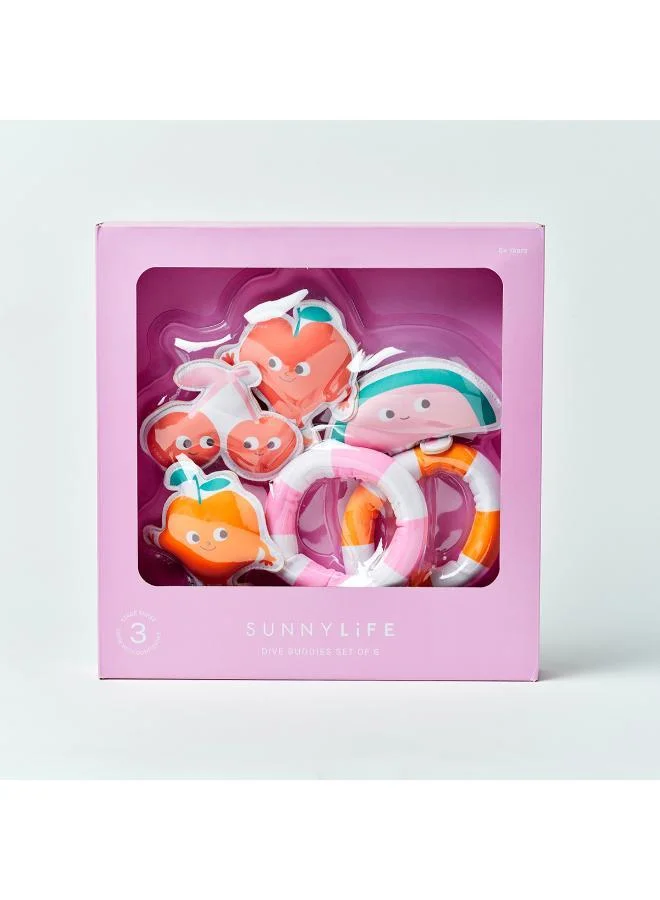 ساني لايف أصدقاء الغوص بوبي الخوخي مجموعة من  قطع